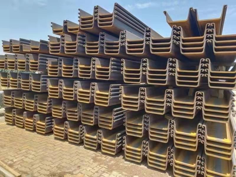 Sy295 Sy390 355mpa Sy390 Cold Formed Steel Sheet Pile AISI Ss400 Astm A36